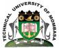 Technical University of Mombasa logo